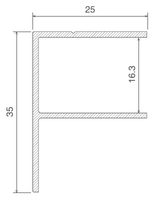 Bahçe Çitleri, GF-3767 kesit çizimi