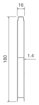 Bahçe Çitleri, GF-3958 kesit çizimi