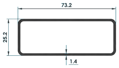 Merdiven Profilleri, LP-3294 kesit çizimi