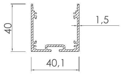 Aydınlatma Profilleri, LI-2212 kesit çizimi