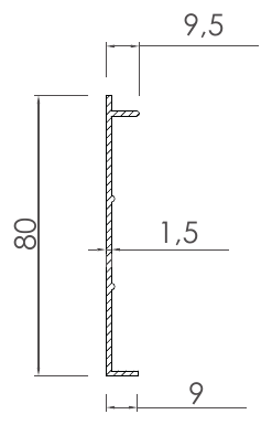 Aydınlatma Profilleri, LI-2274 kesit çizimi