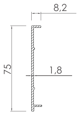 Aydınlatma Profilleri, LI-2443 kesit çizimi