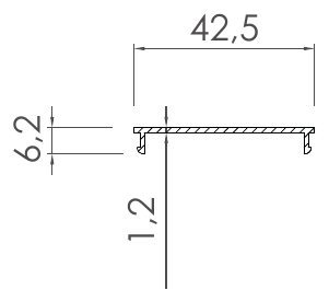 Aydınlatma Profilleri, LI-2599 kesit çizimi