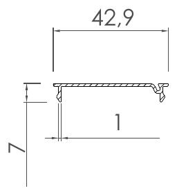 Aydınlatma Profilleri, LI-2601 kesit çizimi