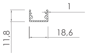 Aydınlatma Profilleri, LI-2604 kesit çizimi