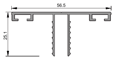 Veranda Profilleri, WG-3325 kesit çizimi